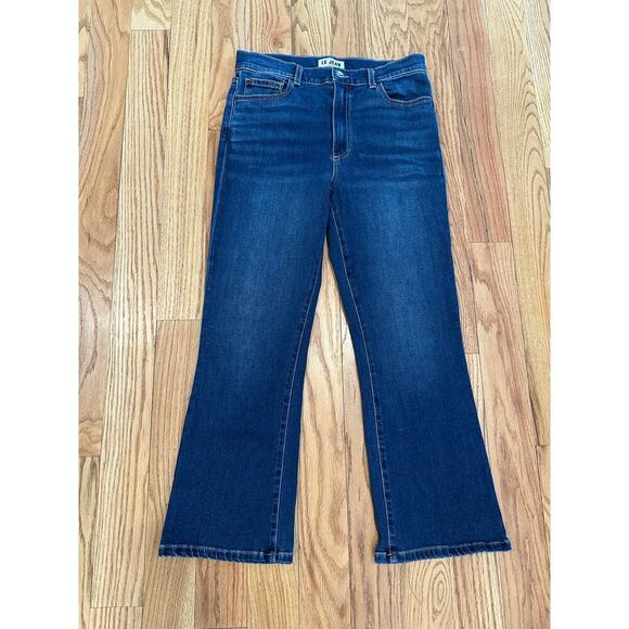 Le Jean Bella Crop Flare Jeans - Picture 2 of 6